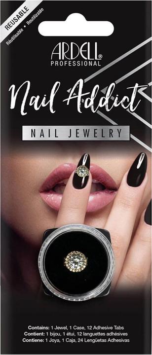 Immagine prodotto Ardell Nail Addict - Nail Jewerly Diamond Halo (Utensile per unghie, Oro, Argento)