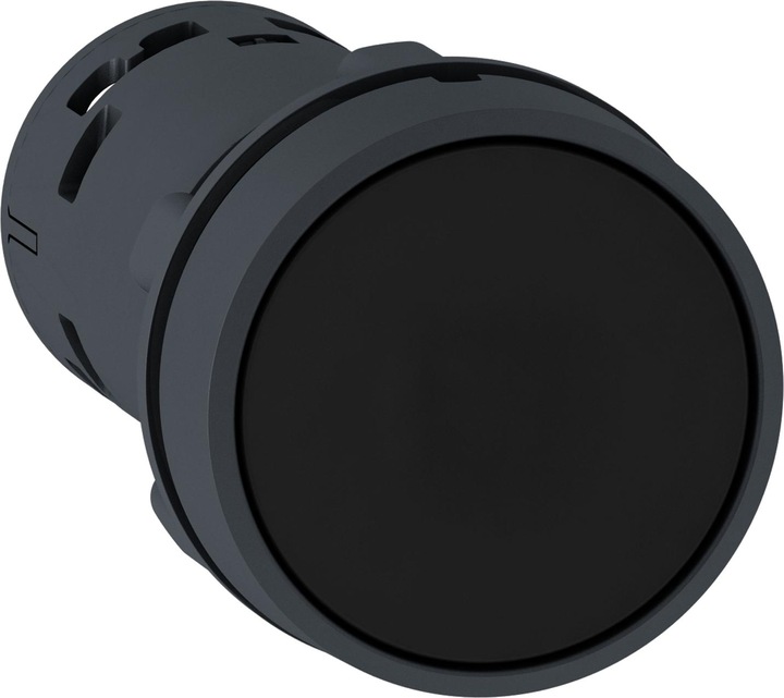 Produktbild Schneider Electric 22mm Push button Flush NO NC Black
