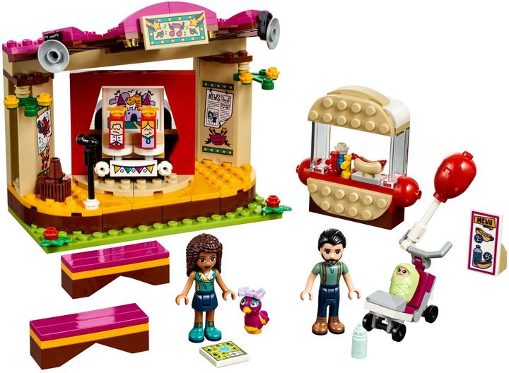 Actual product image LEGO Andreas stage in the park (41334, LEGO Friends)