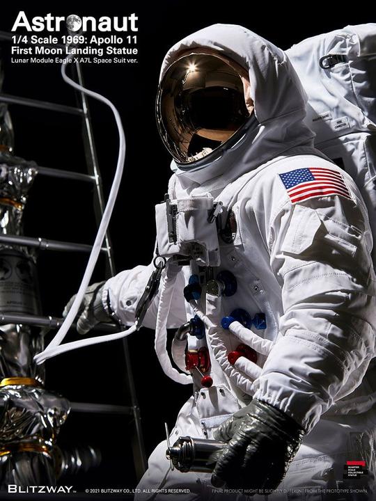 Produktbild Blitzway Apollo 11 LM-5 A7L Astronaut 1/4 Superb Scale Hybrid Statue