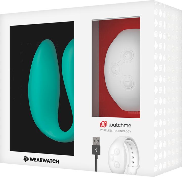 Image du produit Wearwatch Vibromasseur pour couple "Dual Pleasures" avec fonction Bluetooth