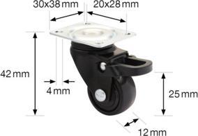 Produktbild Wagner System Lenkrollen