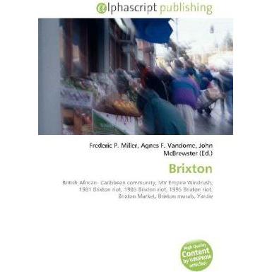 Brixton, Fachbücher von Agnes F. Vandome, Frederic P. Miller, John McBrewster