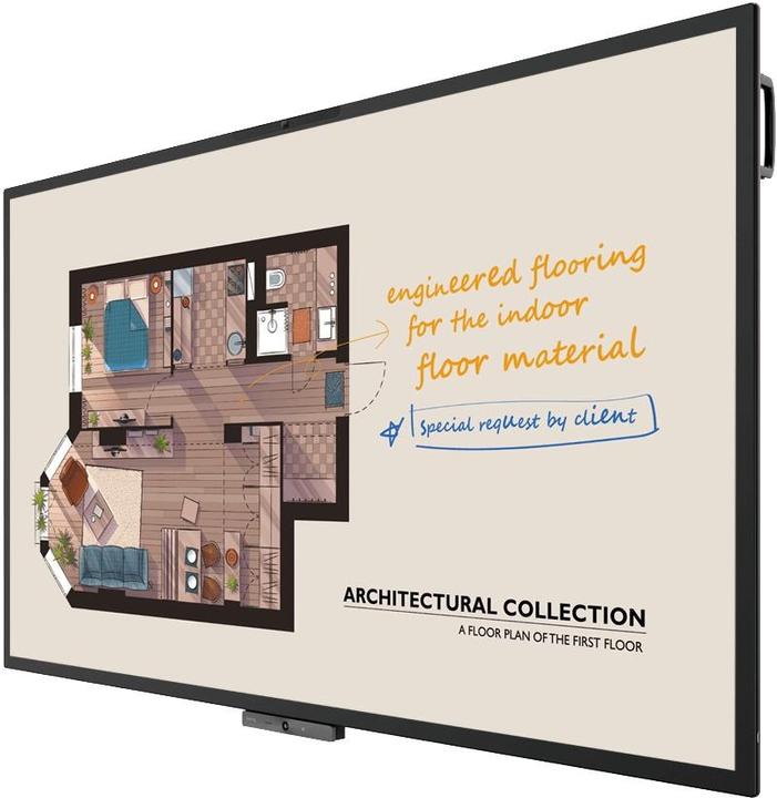 Image du produit BenQ Écran tactile CP8601K DuoBoard (3840 x 2160 pixels, 86")