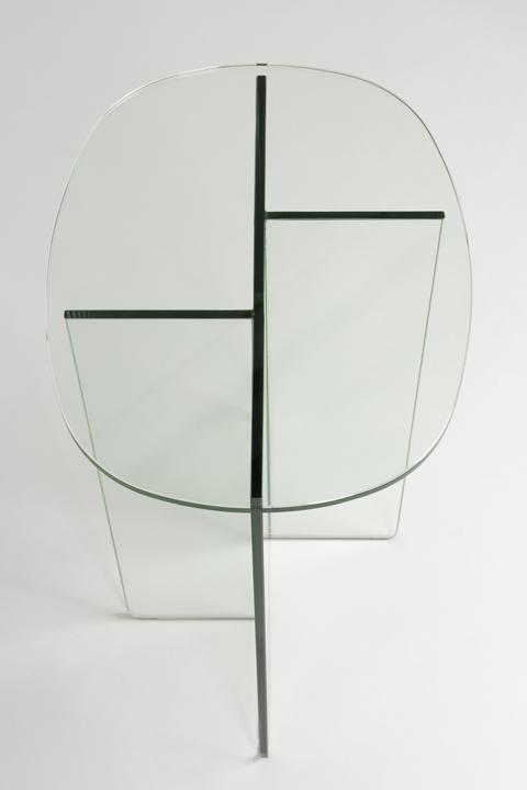 Image du produit Zuiver Side Table Linea Transparant