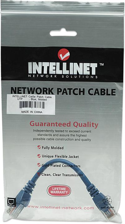 Immagine prodotto Intellinet Cavo patch (U/UTP, CAT5e, 0.50 m)
