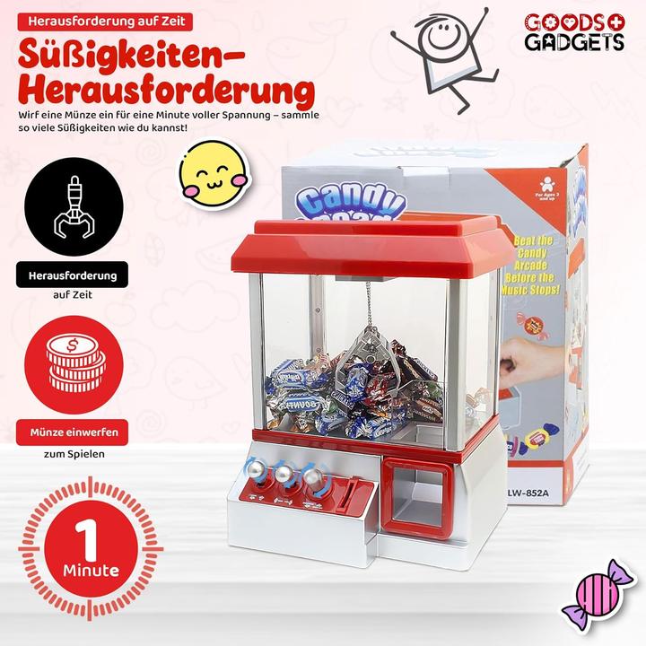 Actual product image Goods + Gadgets Süssigkeiten-Greifautomat für Kinder