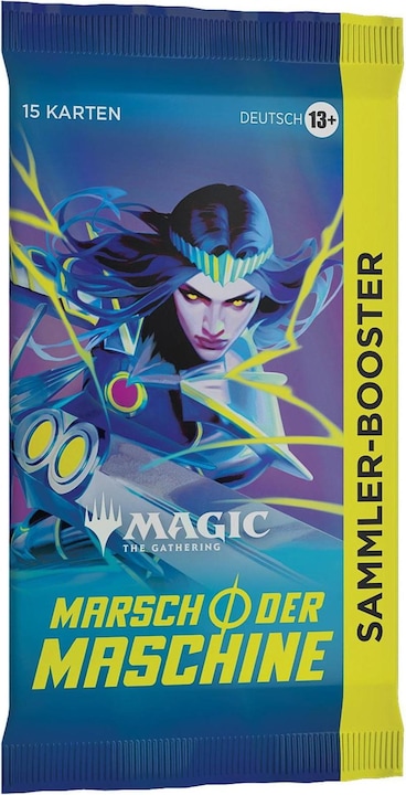 Produktbild Magic the Gathering Marsch der Maschine: Sammler Booster Display -DE- (Deutsch, Booster Display)
