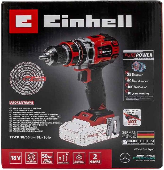 Actual product image Einhell TP-CD 18/50 Li-i BL Solo