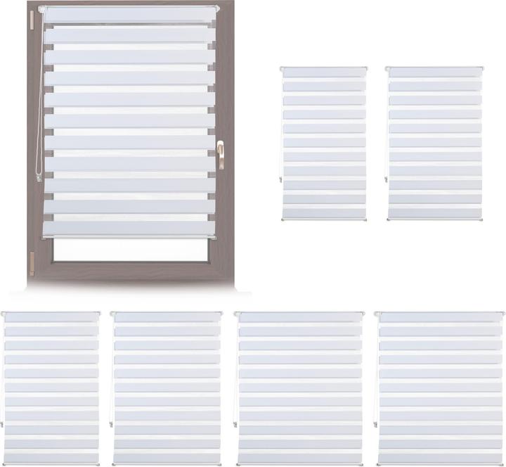 Image du produit Relaxdays Store enrouleur double face klemmfix (80 x 6,5 x 156 cm)