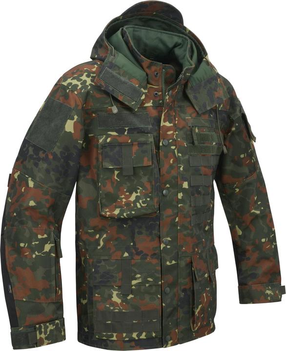 Produktbild Brandit Performance Outdoor Outdoorjacke Grösse XXL Farbe Flecktarn (XXL)