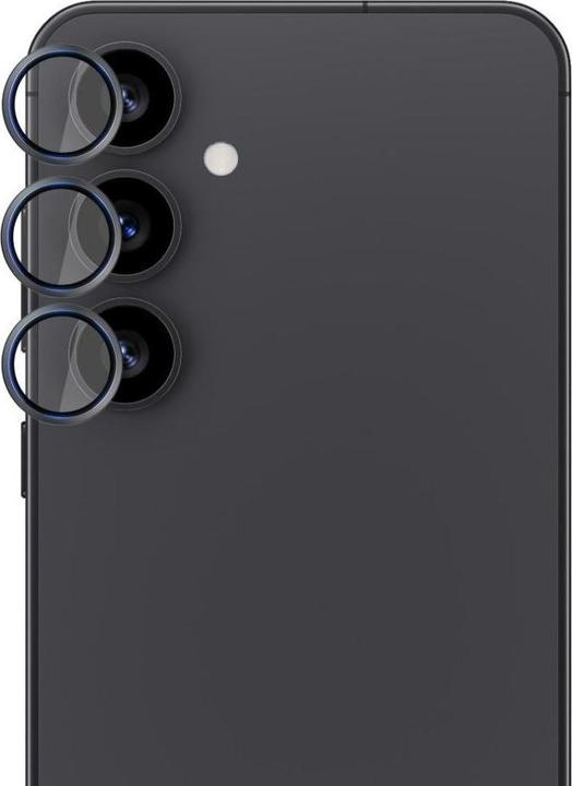 Actual product image 3MK HARDY Lens Protection Pro for Samsung Galaxy S25 - Black (Samsung Galaxy S25)