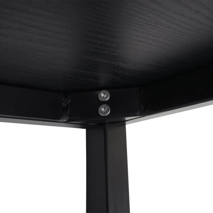 Produktbild Mendler Schreibtisch, Konferenztisch Bürotisch Seminartisch, 120x80cm MDF - schwarze Eiche-Optik (75 x 120 x 80 cm)