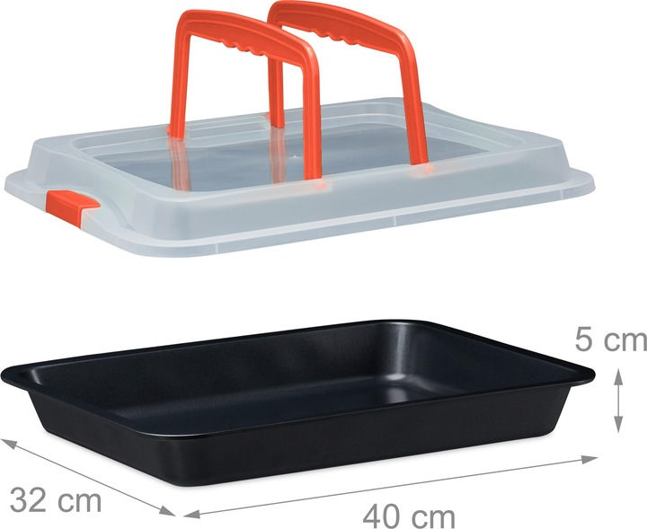 Actual product image Relaxdays Baking tray