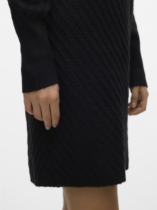 Produktbild Vero Moda VMANJASTINNA LS BOATNECK DRESS GA EXC Strickkleid (XS)