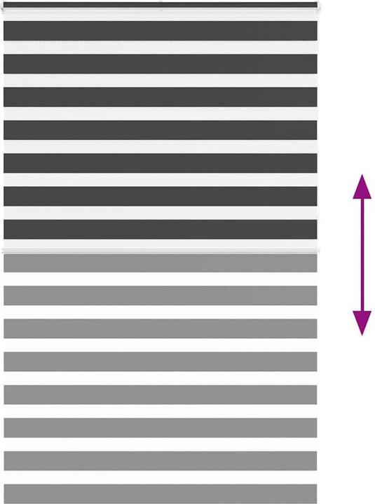 Produktbild vidaXL Zebra-Jalousie (150 x 230 cm)