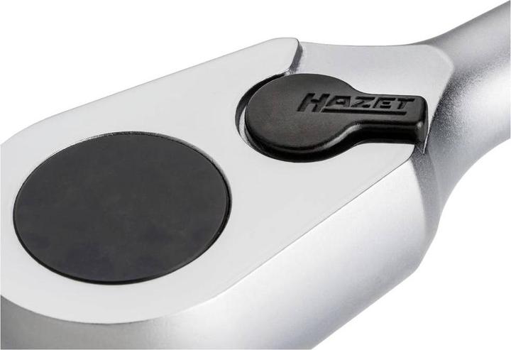 Immagine prodotto HAZET Leva a cricchetto reversibile a dentatura fine HiPer 863HP ∙ Attacco quadro, massiccio, 6,3 m… (1/4")