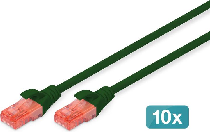 Actual product image Digitus Network cable (U/UTP, CAT6, 0.25 m)