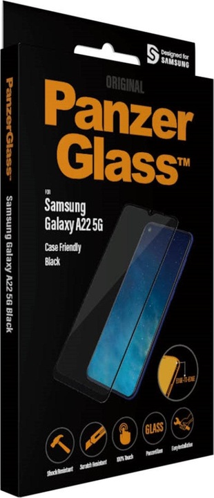 Actual product image PanzerGlass Case Friendly (1 Piece, Samsung Galaxy A22 5G)