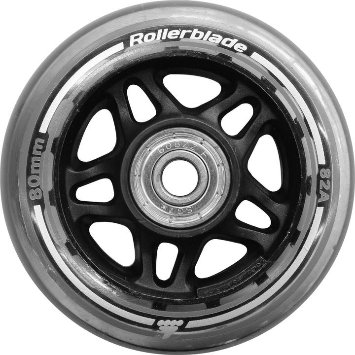 Rollerblade Ruote di ricambio in linea (80 mm, 82a)