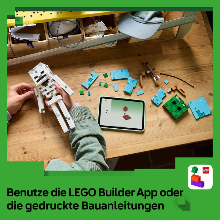 Produktbild LEGO Das Minecraft-Skelett (21594, LEGO Minecraft)