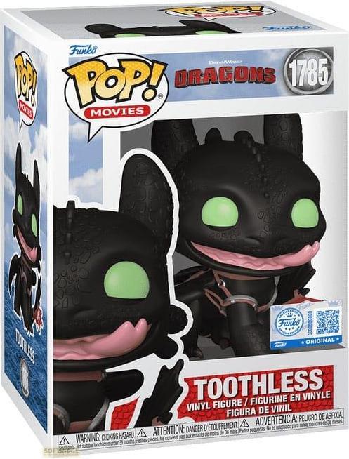 Produktbild Funko POP! How to Train Your Dragon - Toothless with Tongue Out Exclusive