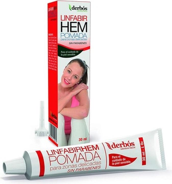 Produktbild Derbós Nutricosmetics Linfabir Pomada Hem 30ml (Intimcrème, 30 ml)