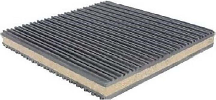Produktbild Rs Pro Dämpfungsmatte Isolationspolster zur Vibrationsdämpfung Kork 75psi 22mm 100 x 100mm (100 x 100 mm)