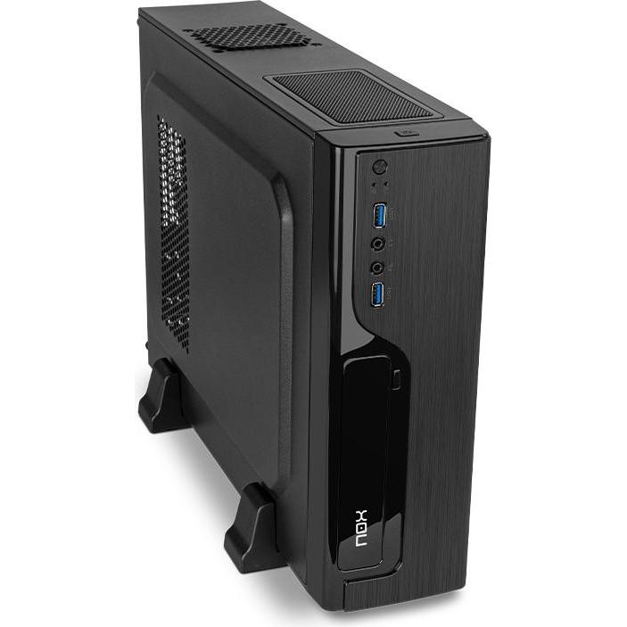 Thumbnail - Nox Lite070 - PC - Schwarz - ITX - micro ATX - ABS - SPCC - Stahl - 7,5 cm - 25,6 cm (mATX, ITX), PC Gehäuse, Schwarz