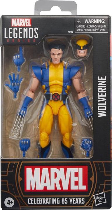 Produktbild Hasbro : X-Men “Wolverine” 85th Anniversary Actionfigur