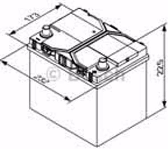 Actual product image Bosch Automotive EFB-Batterie S4E400 (12 V, 65 Ah, 650 A)