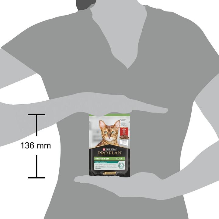 Produktbild Pro Plan Sterilised Maintenance in Sauce (Adult, 26 Stk., 2480 g)