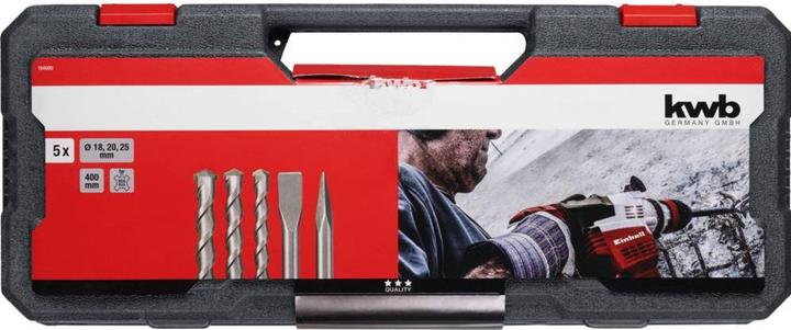 Actual product image kwb 194000 Chisel set 5 pieces 5pcs.