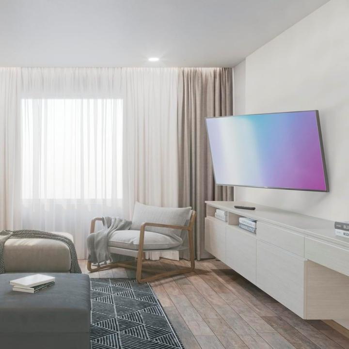 Image du produit Hama Support TV mural, pivotant, inclinable, extra-plat, 229 cm (90") à 40 kg (Mur, 40 kg, 37" - 90")