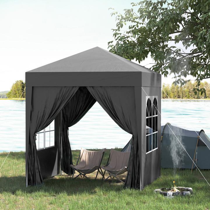 Actual product image Outsunny Folding pavilion (200 cm, 200 cm)