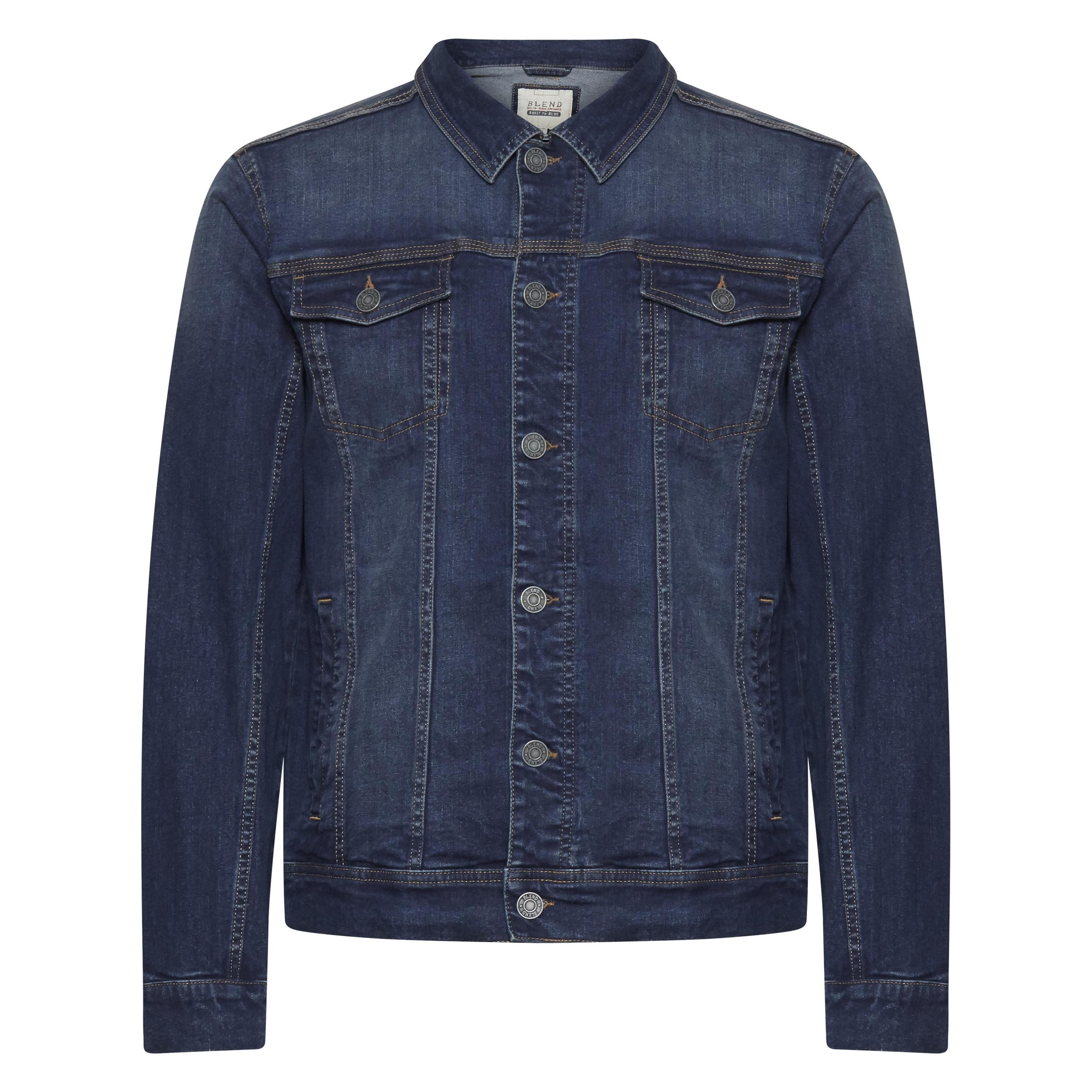 Blend, Herren, Leichte Jacken, Bhbhnaril Outerwear 20710737, Blau, (L)