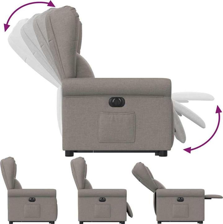 Actual product image vidaXL Relaxsessel mit Aufstehhilfe