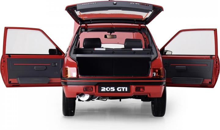 Produktbild 1:8 IXO Peugeot 205 GTI Weiss