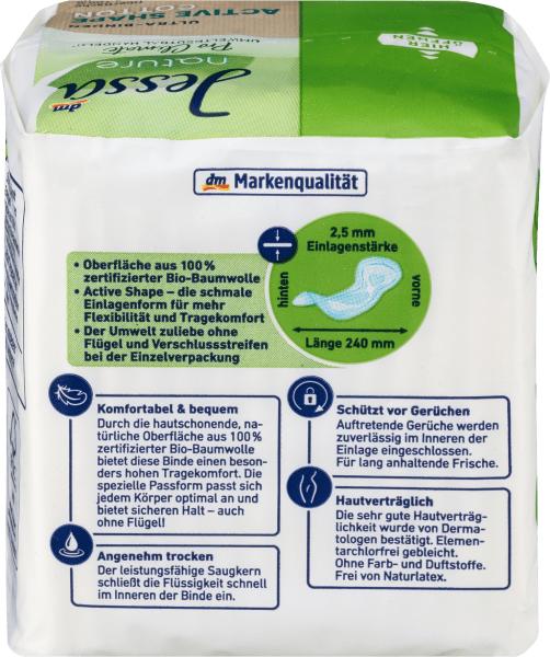 Produktbild dm Jessa Ultra-Binden Nature Active Shape