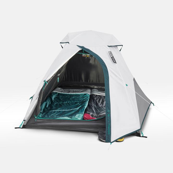 Actual product image Quechua MH100 FRESH & BLACK (Dome tent, 3 kg, 2 persons)