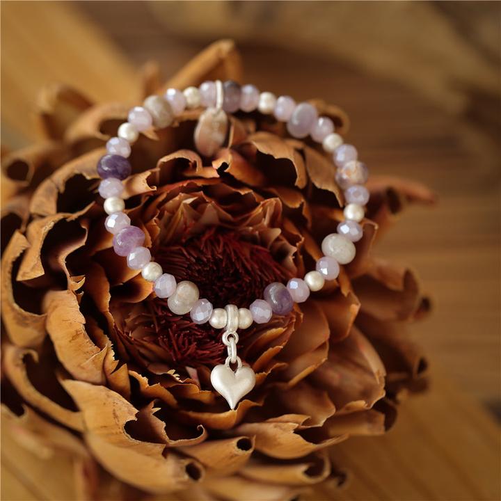 Produktbild Andreani Armband mit echtem Amethyst (8 cm, Steine)