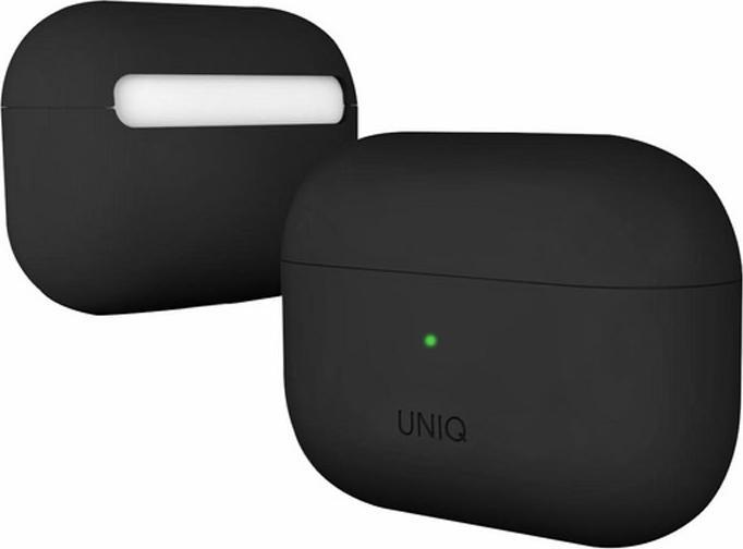 Immagine prodotto Uniq etui Lino AirPods Pro Silicone czarny/ink nero (Borsa per cuffie)