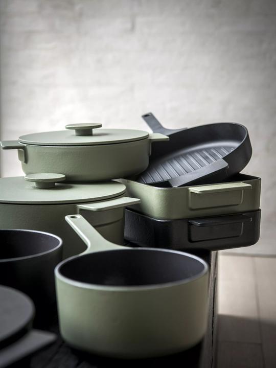 Produktbild Serax Kochtopf SURFACE lindgrün (Kochtopf, Gusseisen)
