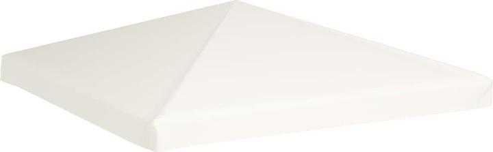 Actual product image vidaXL Pavilion roof 310 g/m² 3x3 m cream white (300 cm, 300 cm)