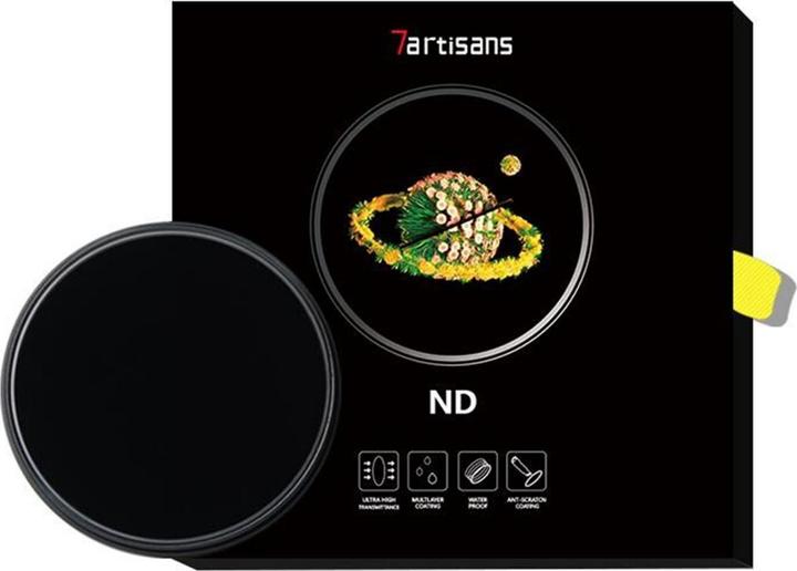 Actual product image 7artisans Gray filter ND1000 - 58 mm (58 mm, Neutral density filter, 58 mm)