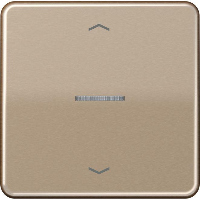 JUNG, Zubehör Schalterprogramm, Wippe 2t Jalousie CD brz glz Pfeile CD101KO5PGB