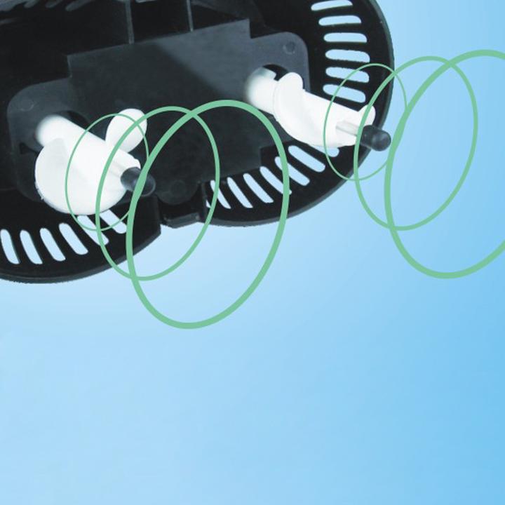 Image du produit SunSun JVP-201A Pompe de brassage double Wavemaker Fixation par ventouse 6000l/h 12W Eau d’aquarium