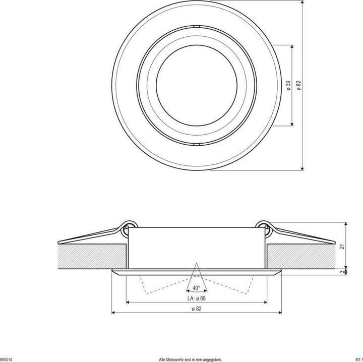 Produktbild EVN NV EB-Leuchte