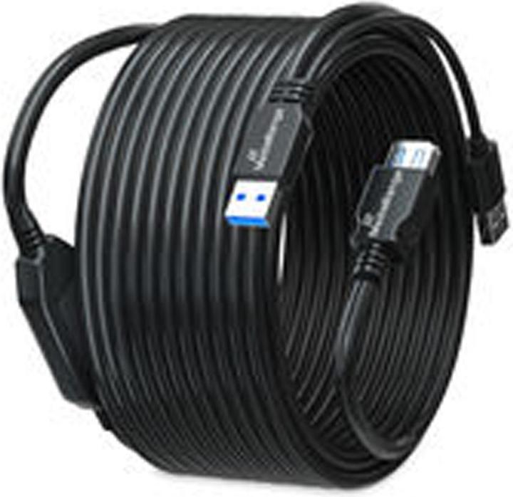 Actual product image MediaRange Active USB extension cable, USB 3.0, 10m, black (10 m, USB 3.0)