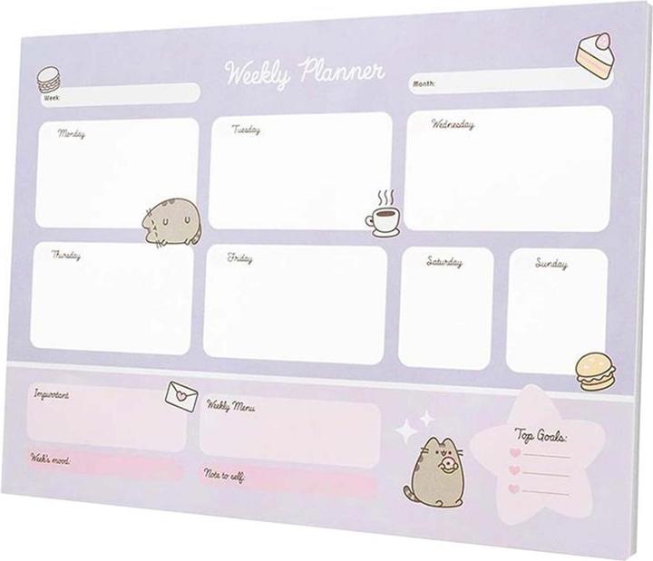 Actual product image Pusheen – Wochenplaner aus der Moments-Kollektion, 54 A3-Seiten (A3)